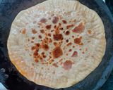 A picture of step 5 of Pizza paratha.