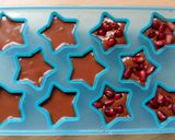 A picture of step 3 of Vickys Pomegranate Choc Treats, GF DF EF SF NF.
