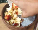 A picture of step 2 of Chia seed fruits pudding.