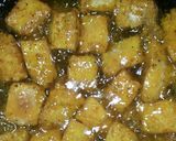 A picture of step 2 of Devilled Fish.