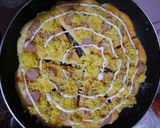 Foto langkah ke 5 dari resep Pizza sosis paling simple dijamin matang luar dalam.