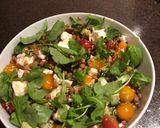 A picture of step 4 of Lentil, tomato and feta salad.