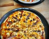 Foto del paso 9 de la receta: Pizzas caseras especial Cantábrica y especial Mediterránea