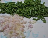 A picture of step 2 of Persian Loobia Polo (Green Bean Rice With Minced Beef) لوبیا پلو با گوشت چرخ کرده.