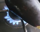 A picture of step 1 of Bharat (Roasted Aubergine).