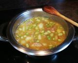 Foto del paso 9 de la receta: Patata estofada con costillas y picada