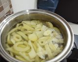 Foto langkah ke 2 dari resep Rebung tumis Jamur.