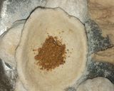 A picture of step 11 of Sattu ki litti chokha bihari platter.