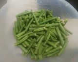 Foto langkah ke 1 dari resep Kacang panjang tumis cabe pedas.