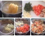 Foto langkah ke 2 dari resep Spaghetti Ogliolio.