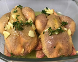 Foto del paso 1 de la receta: Picantones al horno con cítricos, ajo y tomillo