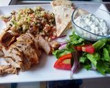 Domowy Kebab z kurczaka krok przepisu 5 zdjęcie