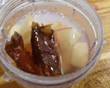 A picture of step 3 of Apple Dates Milkshake(No sugar).