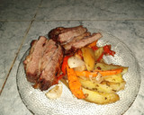 Foto del paso 4 de la receta: Vacío al horno con papas