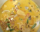 Foto langkah ke 6 dari resep Lodeh Terong Tahu Kacang Panjang dan Teri.