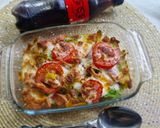 عکس مرحله 3 از دستور سیب زمینی و ژامبون تنوری