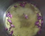 A picture of step 8 of Pineapple Malpua in Gulab Chashni.