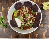 A picture of step 7 of Black Bean & Poblano Soup.
