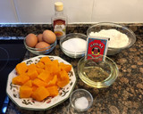 Foto del paso 1 de la receta: Bizcocho de calabaza con cobertura de chocolate