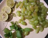 A picture of step 1 of Greengrape Shikanji.