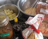 Foto del paso 1 de la receta: Budín manzanas y pasas de uva!