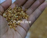 A picture of step 3 of Thambittu Unde / Matta Rice Laddu.