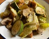 蘿蔓時蔬溫沙拉｜全素的食譜步驟5照片