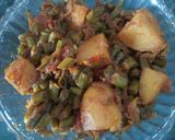 बीन्स की फली की सब्जी (Beans ki fali ki sabzi recipe in Hindi) रेसिपी चरण 3 फोटो