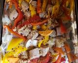 1 pan healthy sausage & peppers