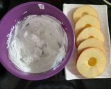 A picture of step 1 of Apple donuts.