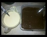 Foto langkah ke 4 dari resep Brownies kukus coklat keju anti gagal.