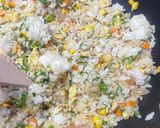 Foto langkah ke 5 dari resep Nasi Bayam Panggang AirFryer.