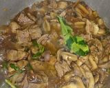 Foto langkah ke 3 dari resep Daging Jamur Lada Hitam.