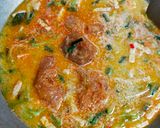 Foto langkah ke 6 dari resep Lontong Sayur Gudeg Krecek.