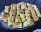 Hình bước làm 4 của món Cà tím hấp chan mắm gừng