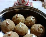 A picture of step 5 of Churma Laddoo gluten free.