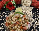 A picture of step 4 of Lobia Chaat.