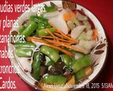 Foto del paso 7 de la receta Arroz integral caldoso con lentejas rojas y verduras de temporada