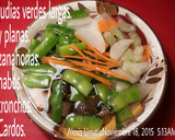 Foto del paso 7 de la receta: Arroz integral caldoso con lentejas rojas y verduras de temporada