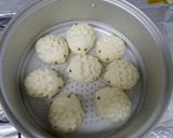A picture of step 15 of Cute Hedgehog Shaped Steamed Bread.