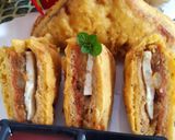A picture of step 7 of Bread Pakoda.