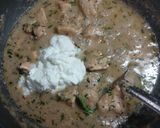 A picture of step 4 of White Chicken handi/ restaurant style authentic.