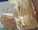 Foto del paso 5 de la receta: Pan de jamón de pavo ahumado y queso telita en tosti pan con café