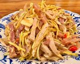 Hình bước làm 2 của món Tré trộn xoài xanh