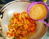 A picture of step 3 of LEMONY QUINOA 😋(Quinoa lemony poha 😋).