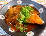 A picture of step 3 of ✜ Simmered Amberjack Kimchi ✜.