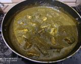 A picture of step 5 of Spinach Malai Paneer.