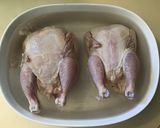 A picture of step 1 of California Farm Cornish Chicken Consommé for 2.