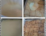 A picture of step 7 of Ladybirds Lattice Cheese Cake Slice ..