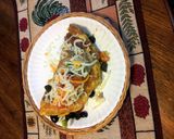 A picture of step 1 of Veggie Omelette.